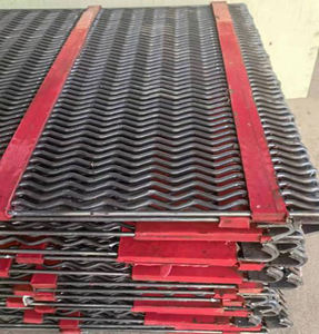 Plaque de tamis vibrant, tamis métallique rhombique anti-colmatage, tamis tissé pour l'exploitation minière et les usines de <span class=keywords><strong>gravier</strong></span> - Product Image 5