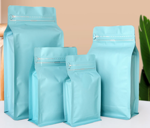 ถุงกาแฟอลูมิเนียมฟอยล์พร้อมวาล์ว ถุงกาแฟแปดด้านแบบมีวาล์วและไม่มีวาล์ว มีสินค้าในสต็อก - Product Image 6