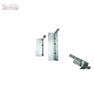 Supports de poutre 2x4 en acier Q235B, supports de poutre robustes pour poutres de toiture, poutres de toiture en bois - Product Image 2