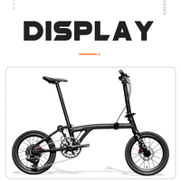 Vélo pliable Java NEO Tri-folding NEO-349CB entièrement en carbone 12 vitesses avec système de changement de vitesse L-TWOO, vélo de ville