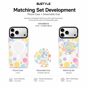 Support de téléphone magnétique antidérapant réglable avec motif floral UV personnalisé, support de téléphone portable en gros - Product Image 4