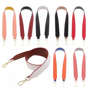 Customizable PU leather <b>shoulder</b> <b>straps</b>, detachable <b>shoulder</b>/crossbody bag <b>straps</b>, Korean style minimalist bag accessories. - Product Image 5