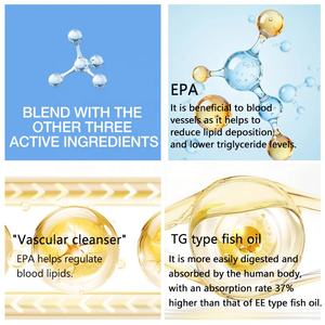 Lively Whale Omega3 Óleo De Peixe Cápsulas Macias, fonte De Alta Pureza Mar Profundo, fonte De Fábrica, OEMODM - Product Image 4