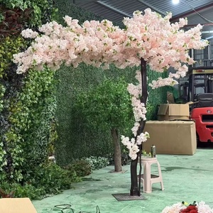 Alberi di Ciliegio Giapponese Rosa Chiaro Sakura in Seta, Decorazione da Tavolo Ecologica Fatta a Mano per Matrimoni, Natale, Lauree, Elegante Ciliegio - Product Image 2