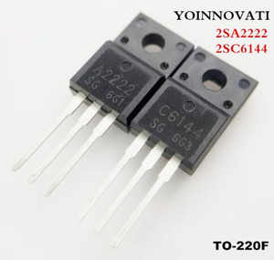 <span class=keywords><strong>Transistor</strong></span> A2222 C6144 A2222 2SA2222 2SC6144 Bipolar <span class=keywords><strong>Transistor</strong></span> PNP, <span class=keywords><strong>NPN</strong></span>, 50V 10A 2W TO-220F IC - Product Image 2