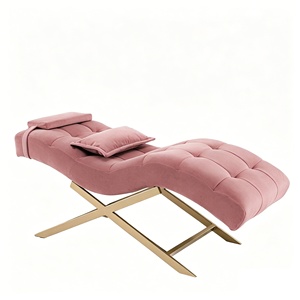 Cama de Lujo para Esteticista de Pestañas, Cama Curva para Extensión de Pestañas, Salón de Belleza, Espuma de Alta Densidad - Product Image 2