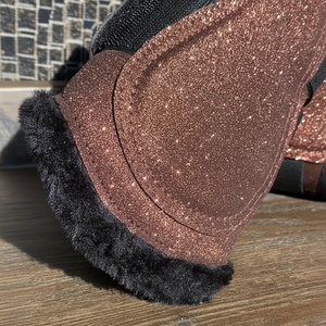 Vente en gros de tapis de selle de cheval régulier anglais coussin de course équestre matelassé avec doublure en mousse et poly coton - Product Image 1