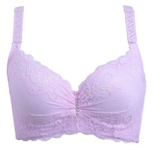 Soutien-gorge sexy à armatures pour femmes, bonnets C D E, grande taille, style dentelle fine, réglable, avec effet push-up, pour usage quotidien et décontracté - Product Image 6