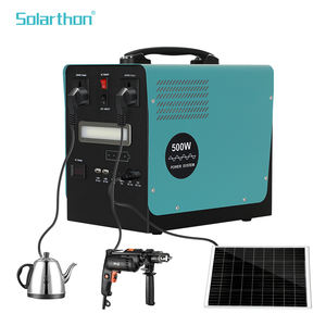 Solarthon 1500W polycrystalline Silicon LiFePO4ระบบพลังงานแสงอาทิตย์220V สำหรับใช้ในบ้าน - Product Image 1