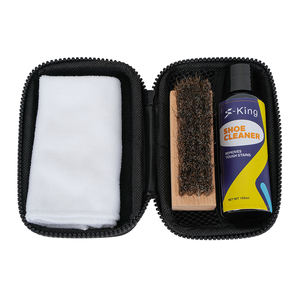 Multi-Especificação Branco Sneaker Shoe Care Kit Novo Design Travel Pack com Toalha Pig Brush Modelos Especiais - Product Image 2