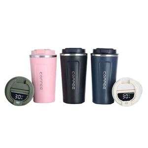 2025 New Design Custom Logo 380ml 510ml Smart Led Temperature Display Stainless Steel Vacuum Coffee Cup Insulated <b>Thermal</b> <b>Mug</b> - Product Image 3