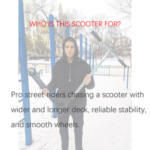 <span class=keywords><strong>Trottinette</strong></span> <span class=keywords><strong>freestyle</strong></span> Vokul Solo Pro pour adultes et adolescents, pour la conduite en ville, avec cadre en alliage d'aluminium et guidon en acier haute résistance, roues de 120 mm - Product Image 6