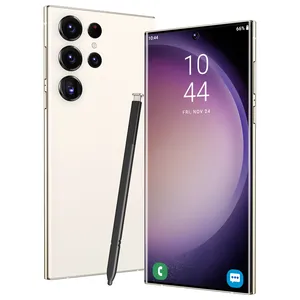 2024 orijinal S24 Ultra Ai Smartphone 16gb Unlocked telefon 4g 5g çift Sim Android 13 Ai cep telefonu ile Stylus destek Cha