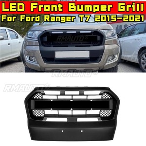Kit de Carrocería para Ford Ranger T7 2015-2021, Parrilla Delantera con LED, Rejilla de Carreras, Parrilla Delantera LED, Pieza de Modificación - Product Image 3