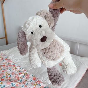 Sevimli kahverengi köpek maymun koyun yumuşak cilt hayvan oyuncaklar çocuk zeka gelişimi için Unstuffed Polyester peluş oyuncaklar - Product Image 4