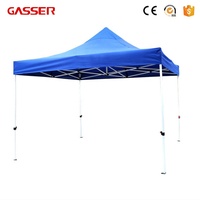 Tente publicitaire automobile sur mesure 10x10 pieds avec structure en aluminium pour salons professionnels et expositions, auvent portable pour affichage intérieur/extérieur