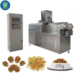 automatic extruders extrusion new producing dog food line production pet food