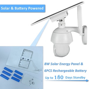 S10 Wireless Solar Powered Ubox 4G 360 PTZ Outdoor IP Cameras PIR Sensor WIFI CCTV <b>Battery</b> With SIM Card Solar <b>Camera</b> S10 Solar - Product Image 5