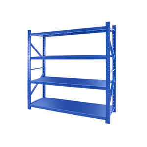 Étagère <span class=keywords><strong>de</strong></span> rangement robuste personnalisable pour <span class=keywords><strong>garage</strong></span>, multi-niveaux, installation facile, plusieurs couleurs, jaune, usage commercial et domestique - Product Image 4