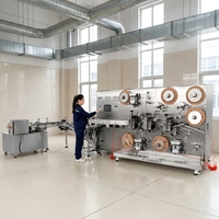 Machine entièrement automatique de fabrication et d'emballage de pansements adhésifs imperméables en PE non tissé pour pansements et plâtres