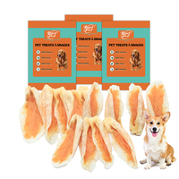 Friandises pour chiens au poulet, faibles en gras et nutritives, saveur authentique, directement de l'usine, pour récompenses lors de concours et expositions canines