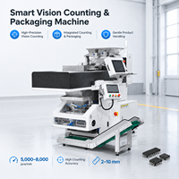 Machine de comptage et d'emballage intelligente Smart Vision 5000-8000 pièces/min pour puces IC, microcontrôleurs, composants électroniques SMD de 2 à 10 mm