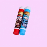 Tubes d'emballage de dentifrice en aluminium-plastique à bouchon à vis incliné scellé 12,7-35 mm, qualité alimentaire, impression UV personnalisée HaoShuoDa
