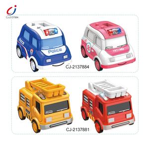 1:62การ์ตูนโลหะผสมดึงกลับเหนี่ยวนำแรงเสียดทานรถพยาบาล Diecast รถของเล่นเด็ก - Product Image 6