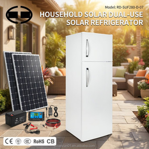 Congelador Horizontal Solar Z 280L con Compresor, Doble Alimentación DC 12V/24V AC, 85W de Ahorro Energético para Uso Doméstico y Fuera de la Red - Product Image 2