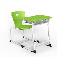 Bureau d'étude réglable en hauteur pour étudiants, table et chaise pour salle de classe, mobilier scolaire
