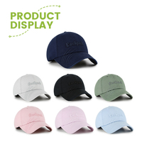 Gorra de Béisbol Unisex Lackpard de 6 Paneles, 100% Algodón, Cierre Elástico con Hebilla Metálica Suave, Bordado 3D, Fusión sin Costuras