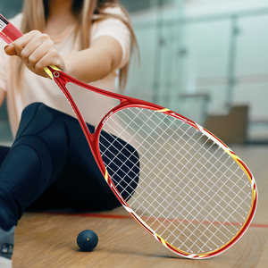 Whizz chuyên nghiệp 100% cao <span class=keywords><strong>Modulus</strong></span> đầy đủ sợi <span class=keywords><strong>carbon</strong></span> <span class=keywords><strong>Squash</strong></span> vợt tùy chỉnh <span class=keywords><strong>Squash</strong></span> vợt - Product Image 2