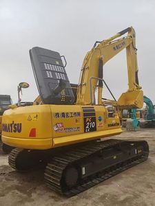 Excavadora de cadenas Komatsu PC210 usada de alta calidad, año 2024, buen rendimiento, caja de cambios original, motor, cojinetes, 21000 kg - Product Image 2