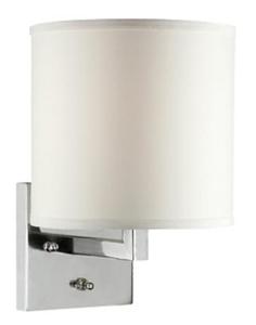 Modern Round <b>LED</b> Reader Wall Lamp Stainless Steel and Fabric Shade for Hotel Home Living <b>Room</b> Wall Mounted - Product Image 5
