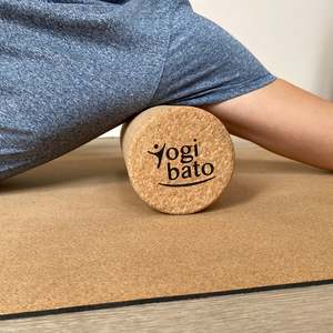 Roller Busa Gabus Kepadatan Tinggi Bahan Alami Label Pribadi Logo Pijat Otot Roller Yoga Gabus untuk Kebugaran Tubuh - Product Image 6