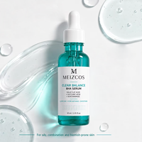 Sérum Visage Acide Salicylique BHA 1,5% Marque Blanche Panthénol Soin Peaux Sensibles Réparation Barrière Cutanée OEM Produits Minimisant les Pores