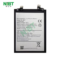 Baterai Pengganti Kapasitas Tinggi Grosir NIBT BL-58DT 5850mAh 22.63Wh Baterai Li-ion Isi Ulang untuk TECNO Pova 4 Pro/LG8n