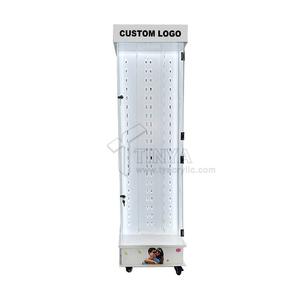 Vente en gros d'usine 360 ° Présentoir rotatif en acrylique pour lunettes de soleil, support de sol pour lunettes optiques, présentoir à lunettes - Product Image 3