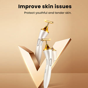 Barra de Belleza para Lifting Facial K.SKIN, Reafirmante de Piel, Portátil, en Forma de T, Masajeador Facial de Acero Inoxidable, Equipo de Masaje para Lifting Facial - Product Image 4