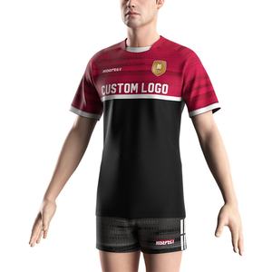 Maillot de sport de qualité supérieure pour homme, col rond, pour équipe sportive, maillot de gym, maillot de rugby Schotland - Product Image 5