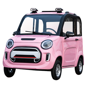 Camioneta Eléctrica Pequeña de 4 Ruedas, Tracción Trasera, Asientos de Cuero, Techo Metálico, Cámara, Nueva - Product Image 1