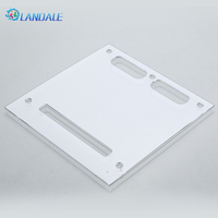 Composants CNC en polycarbonate sur mesure OEM, pièces PC transparentes usinées avec précision