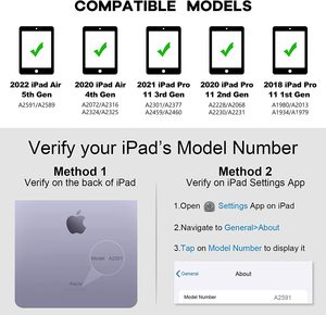 Nillkin-funda con teclado y portalápiz <span class=keywords><strong>para</strong></span> <span class=keywords><strong>iPad</strong></span> Pro, 11 pulgadas, 10,2 pulgadas, <span class=keywords><strong>iPad</strong></span> de <span class=keywords><strong>9</strong></span>. ª generación, con teclado y tableta - Product Image 4