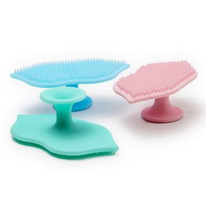 Reusable Portable Cute Lip Shaped <b>Silicone</b> Facial Cleansing Brush Soft Flexible Scrubber <b>Tool</b> - Product Image 5