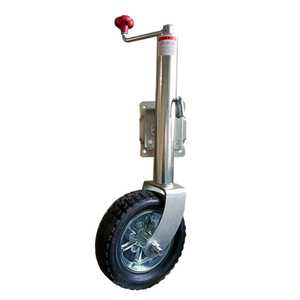<span class=keywords><strong>Roue</strong></span> <span class=keywords><strong>jockey</strong></span> de remorque de tube de 57mm 2000lbs avec support de cric de remorque à <span class=keywords><strong>manivelle</strong></span> supérieure avec <span class=keywords><strong>roue</strong></span> solide de 10" - Product Image 2