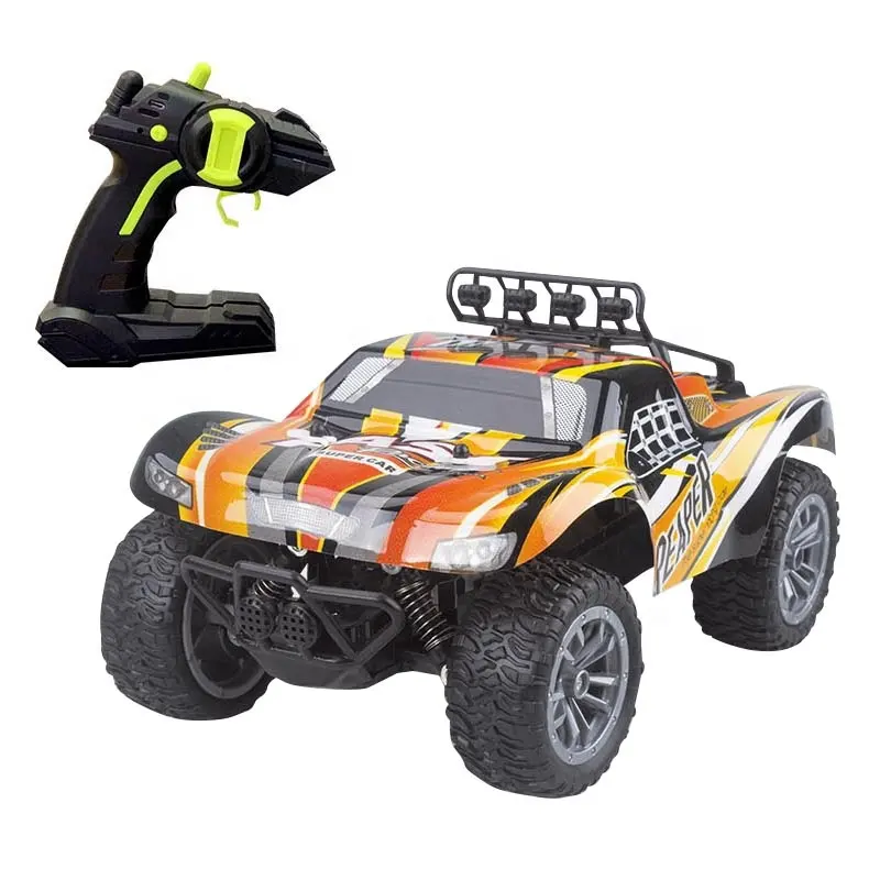 2.4g 1/18 Rc High Speed Off Road Cars Remote Control Hobby Pvc Off-road Model Car