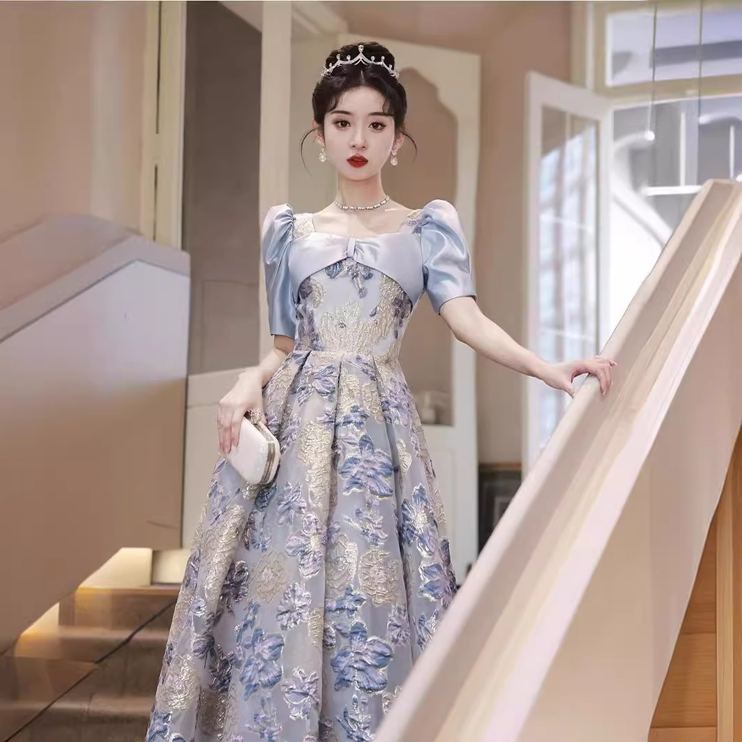 Elegant Debut Dress Ball Gown Floor-Length Party Wear - Main Image