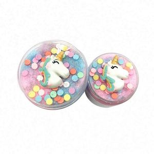 Colorful Eco-Friendly Wholesale Plastic Clay Fluffy Play Dough Super Light Crystal <b>Slime</b> Educational Stress Relief Hot Sale - Product Image 3