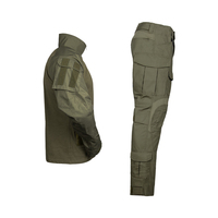 Uniformes tactiques verts de haute qualité en polyester/coton