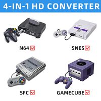 Convertisseur N64 vers HDMI 1080p, sortie HDMI à faible latence pour téléviseur, moniteur, projecteur